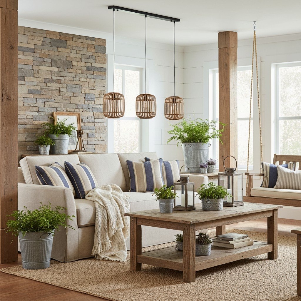 Yumeko Adjustable Bamboo Pendant Lamp - Natural Cage Ceiling Light Perfect for Living & Dining Rooms T999