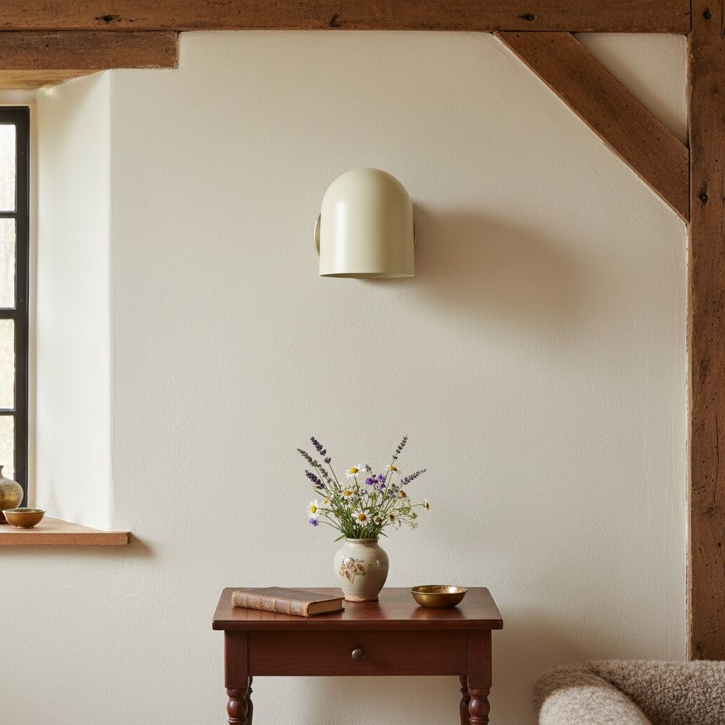 Metio Dome Classic Wall Sconce - Stylish Lighting Fixture for Bedroom or Hallway T407