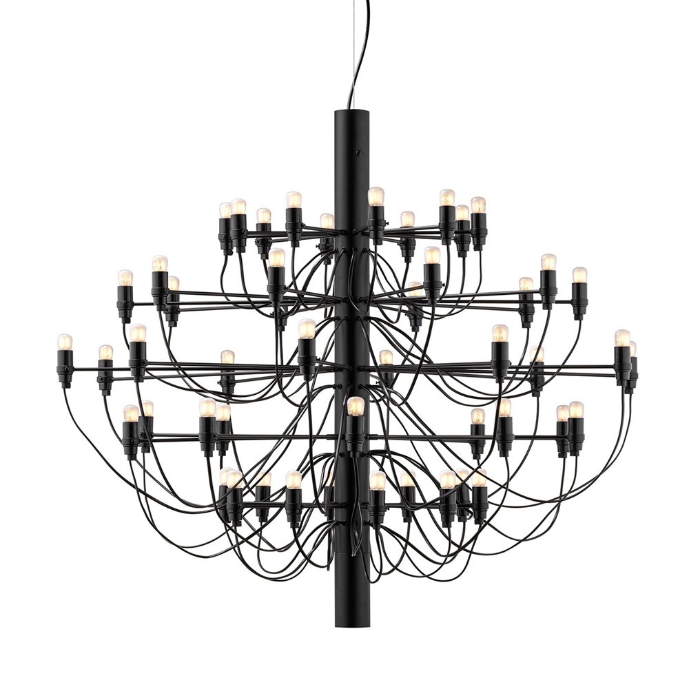 Tendrila Multi-Light Chandelier - Industrial Style Pendant Light for Dining Room