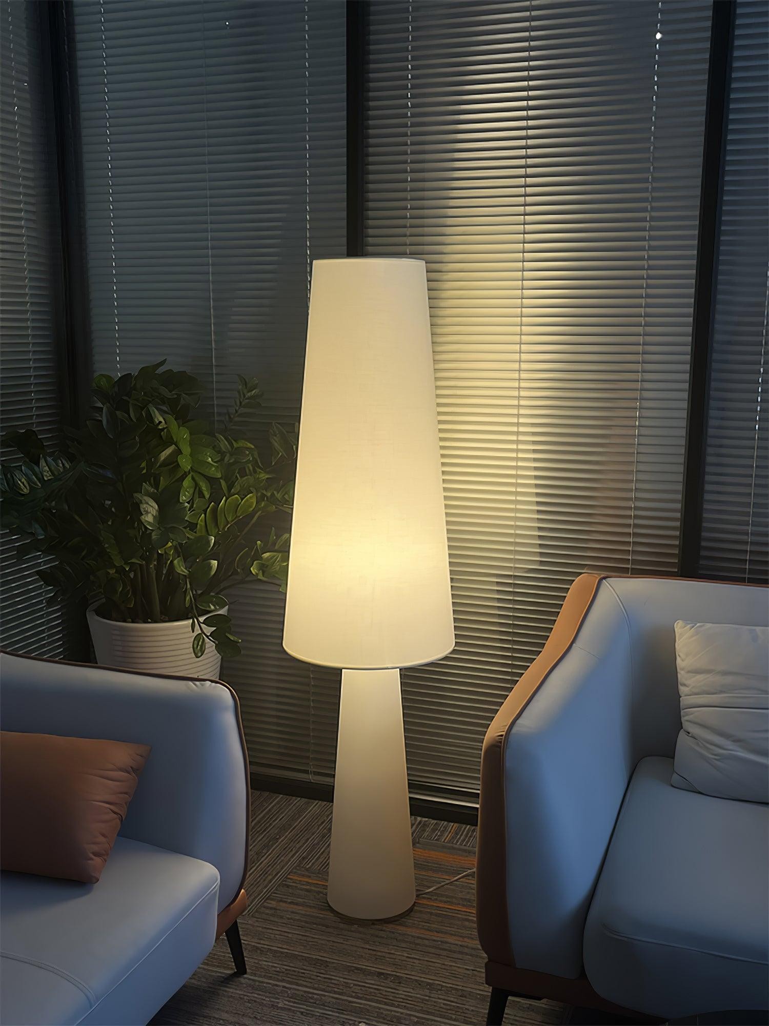 Column Fabric Floor Lamp Suitable For Living Room M561