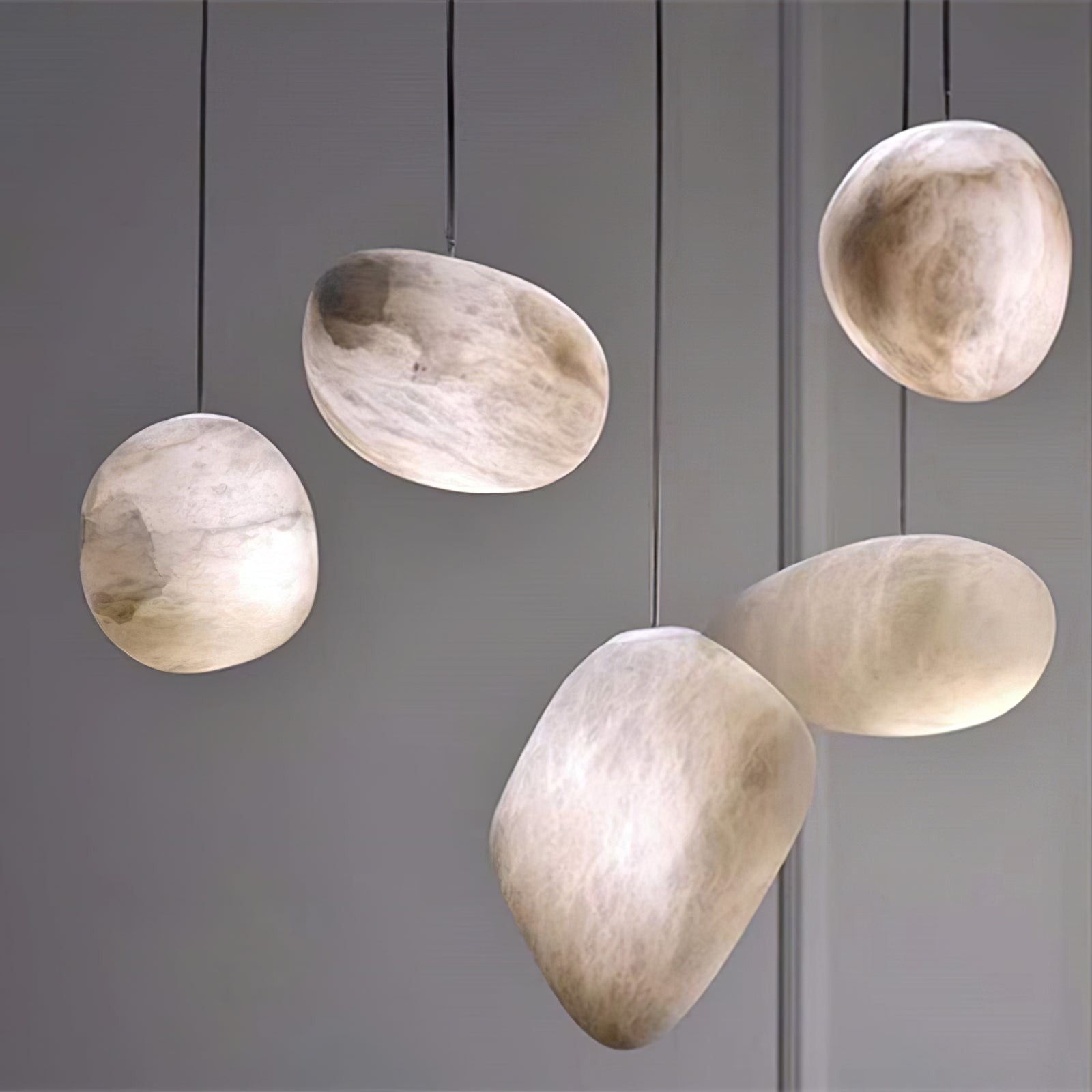 Pebbles Alabaster Pendant Lamp M334