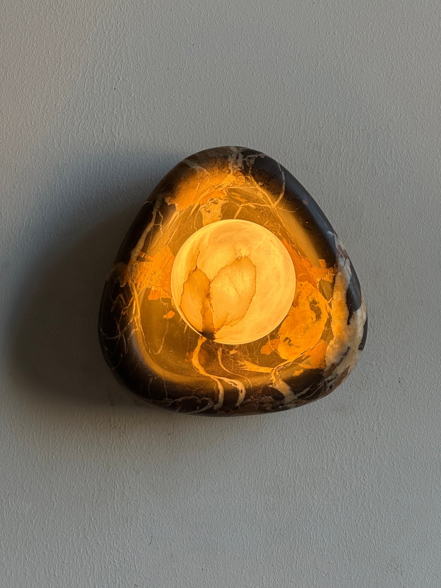 Black Pearl Marble Wall Lamp T1875