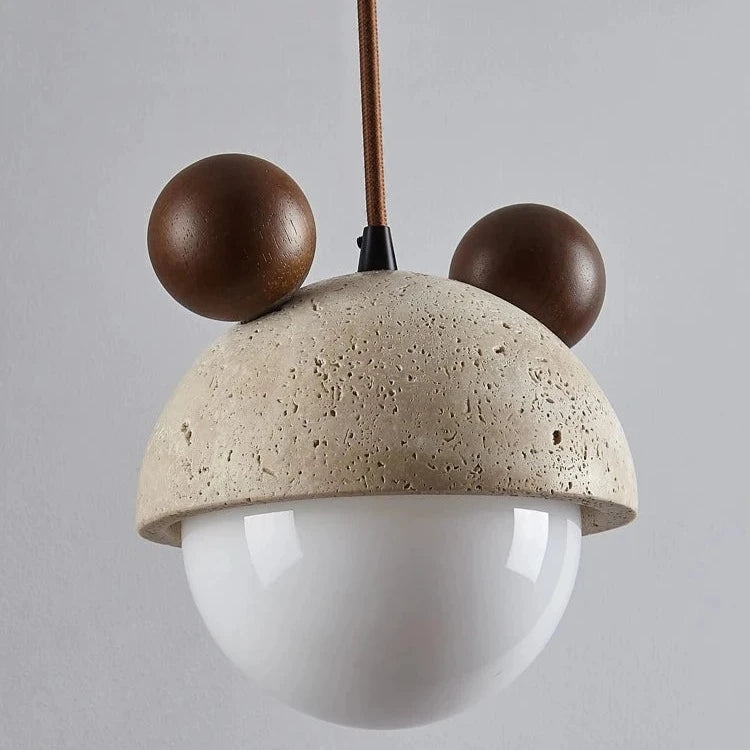 Travertine Micky Pendant Light T2154