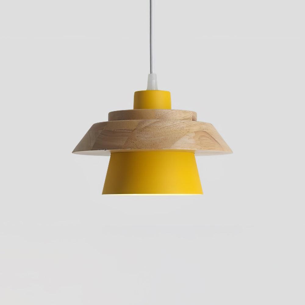 Stone Wood Pendant Lamp M407