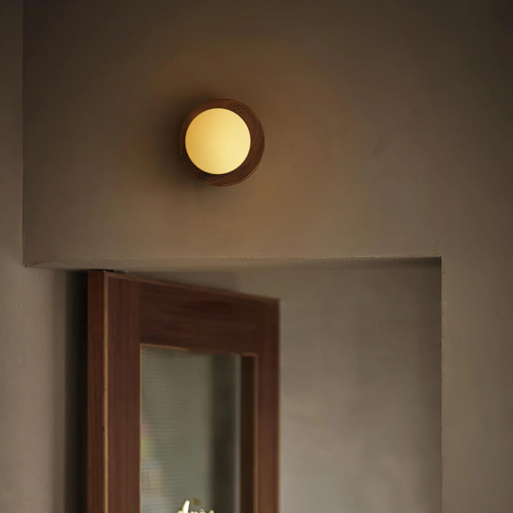 Nordic Minimalist Natural Wood LED Wall Light T2004