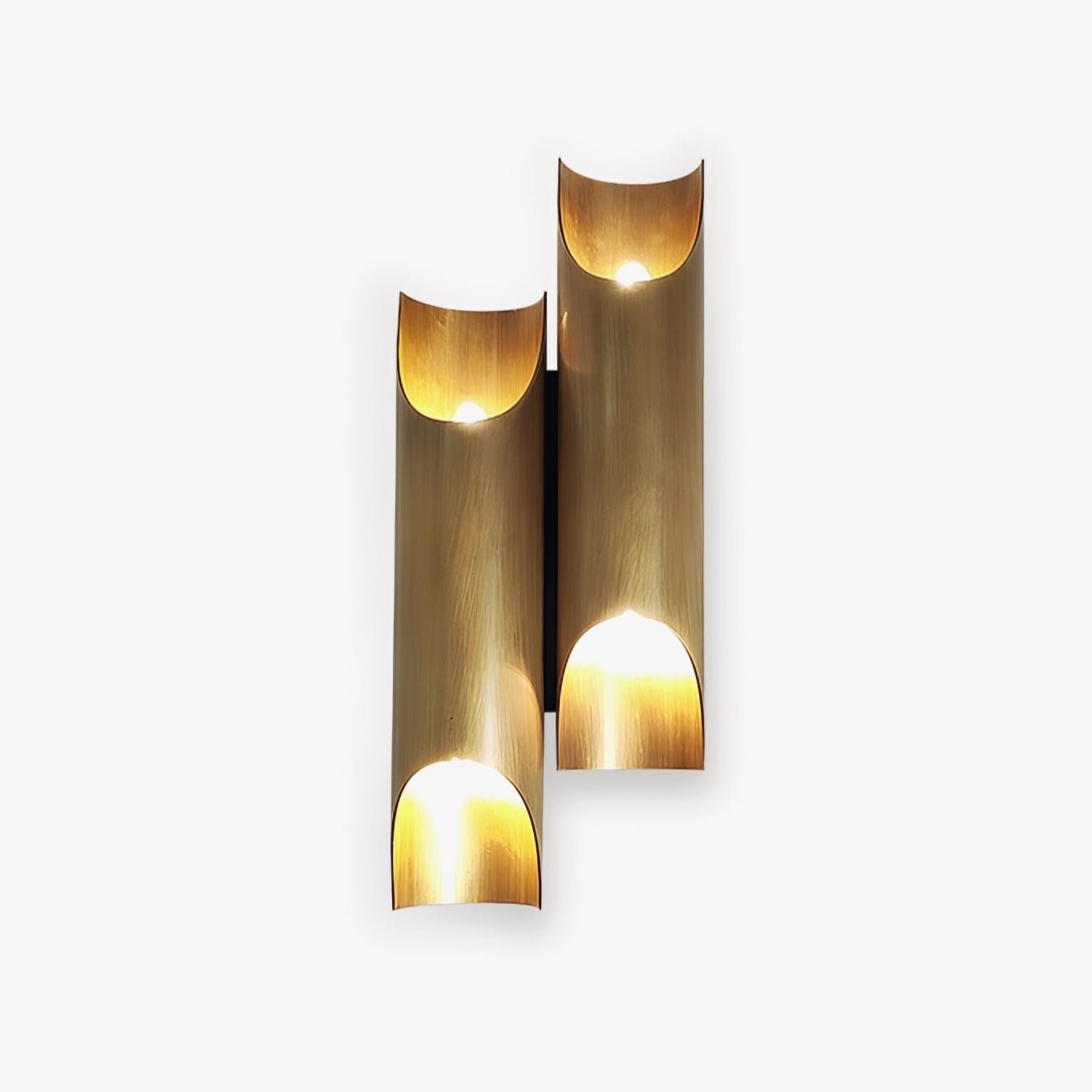 Brass Double Tube Wall Lamp M568