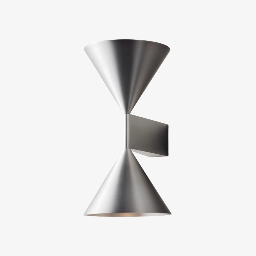 Metorq Sculptural Cone Wall Lamp - Minimal Wall Sconce for Entryway T1197