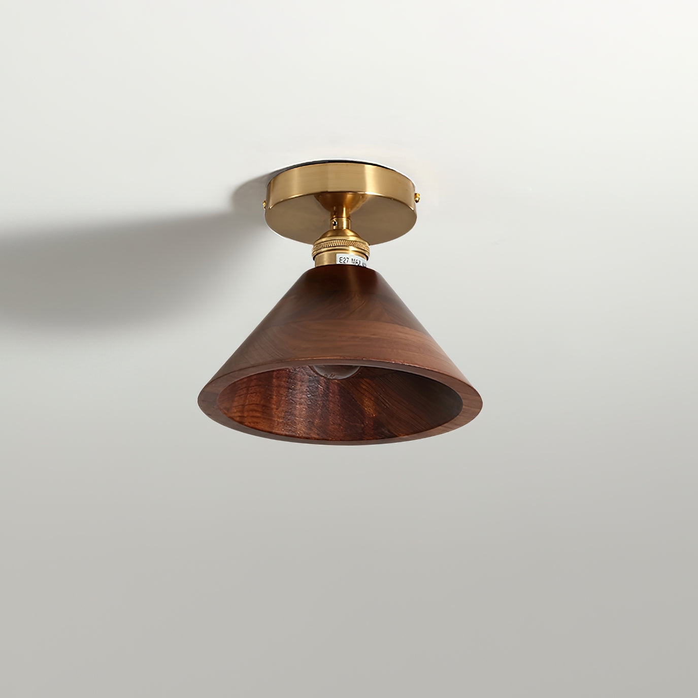 Collar Wood Ceiling Lamp T1459
