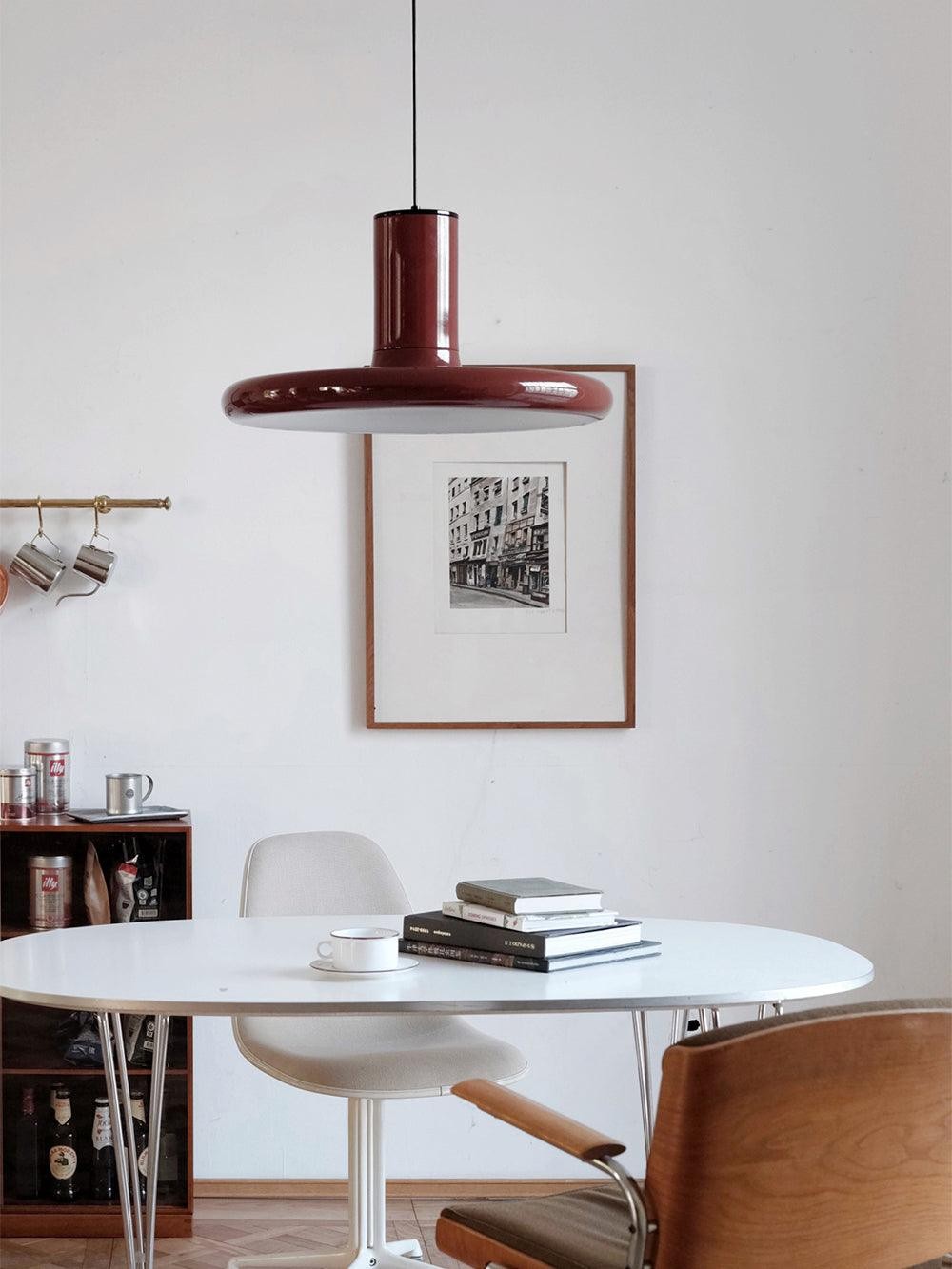 Vintage UFO Frisbee Pendant Lamp M341