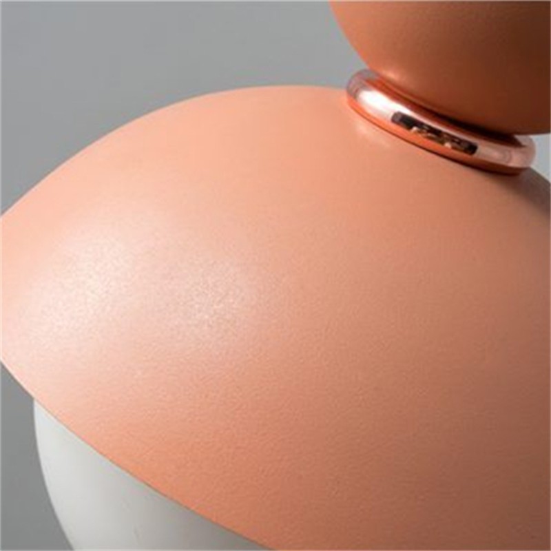 Scandinavian Macaroon Pendant Light with Aluminum for Bedroom