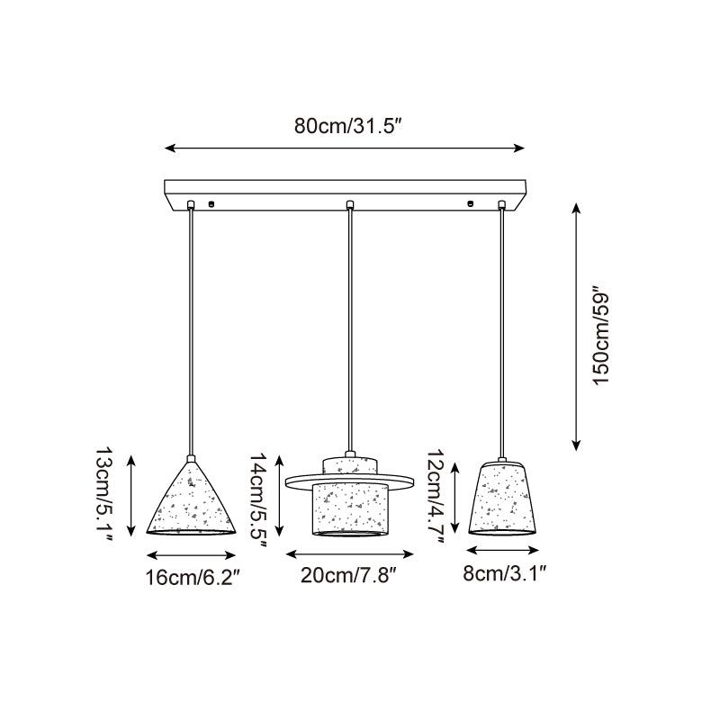 Marnox Pendant Lamp T1358