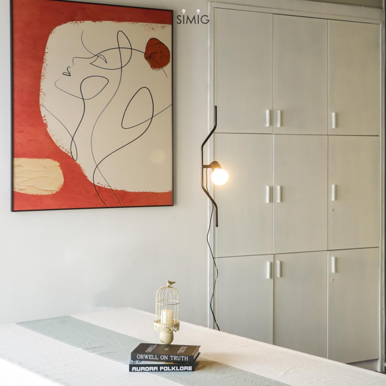 Fluxo Ceiling Lamp - Adjustable Design Lamp for Bedroom