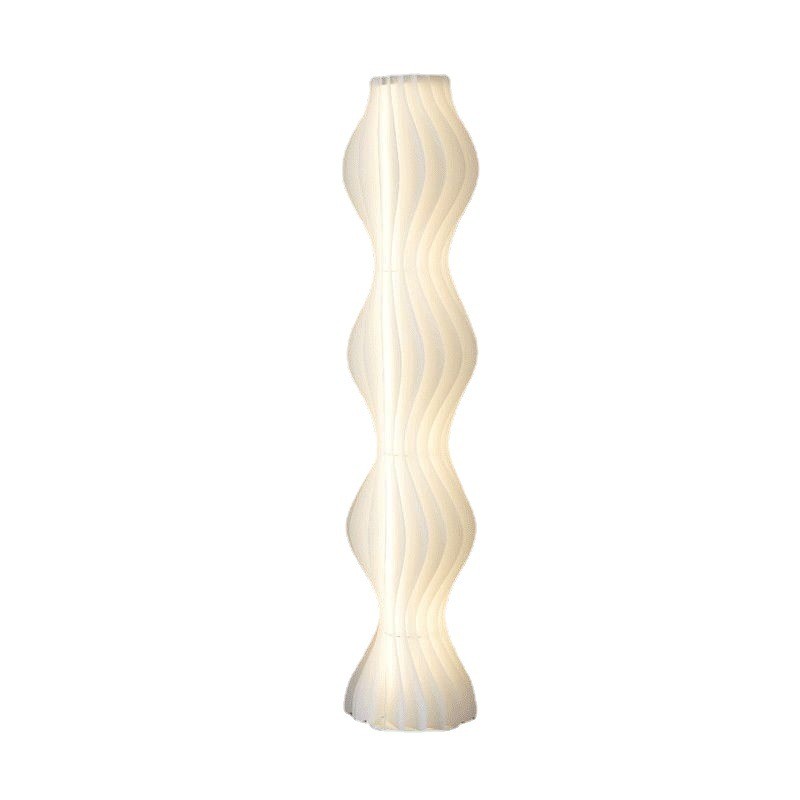 Modern Grass Skirt Vapor Floor Lamp for Living Room