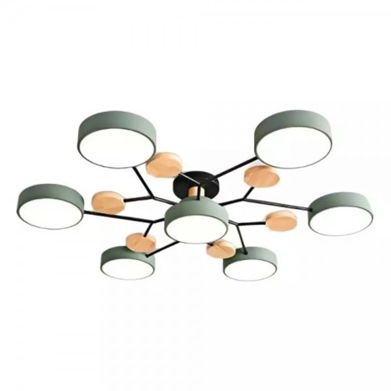 Nordic Branched Disc Metal Ceiling Lamp S192