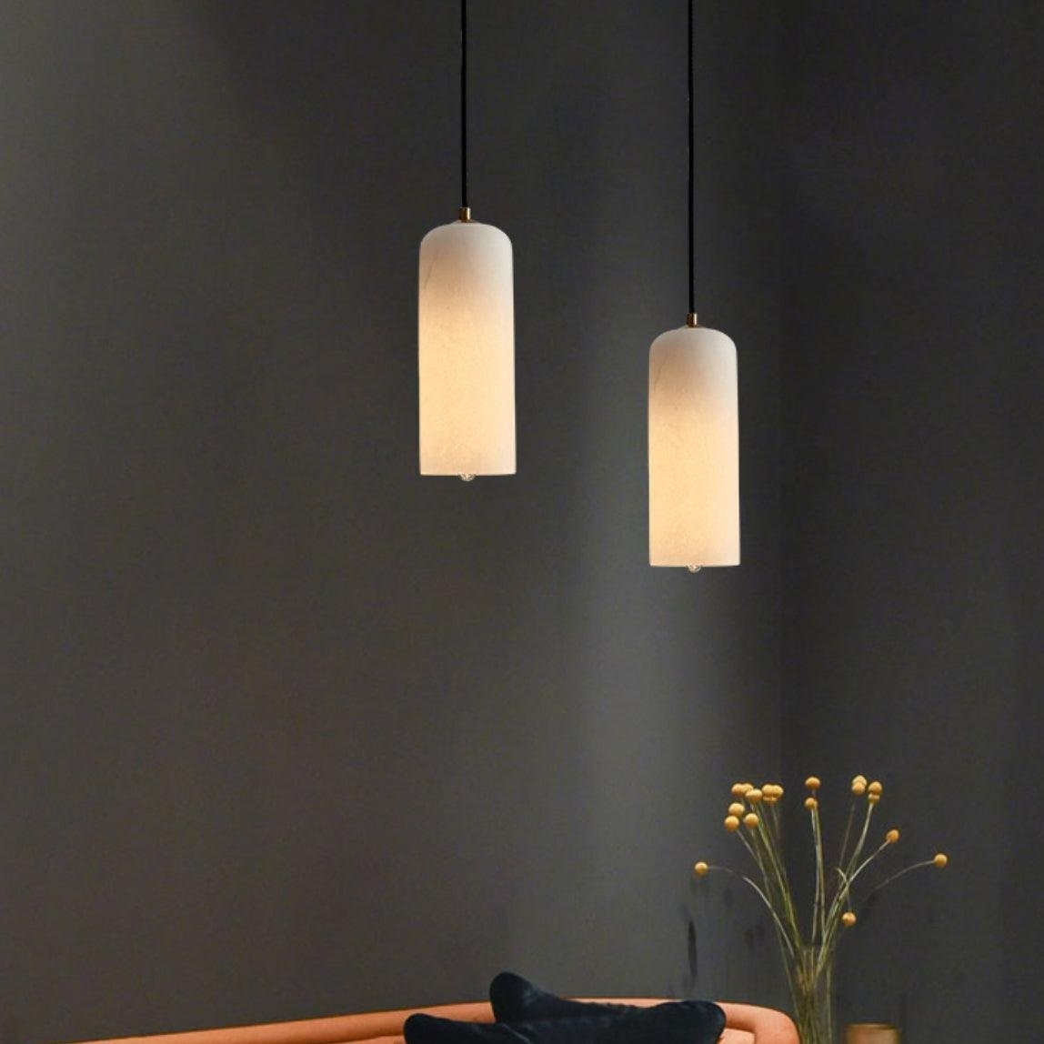 Nordic Modern  Alabaster Monty Pendant Light T2112