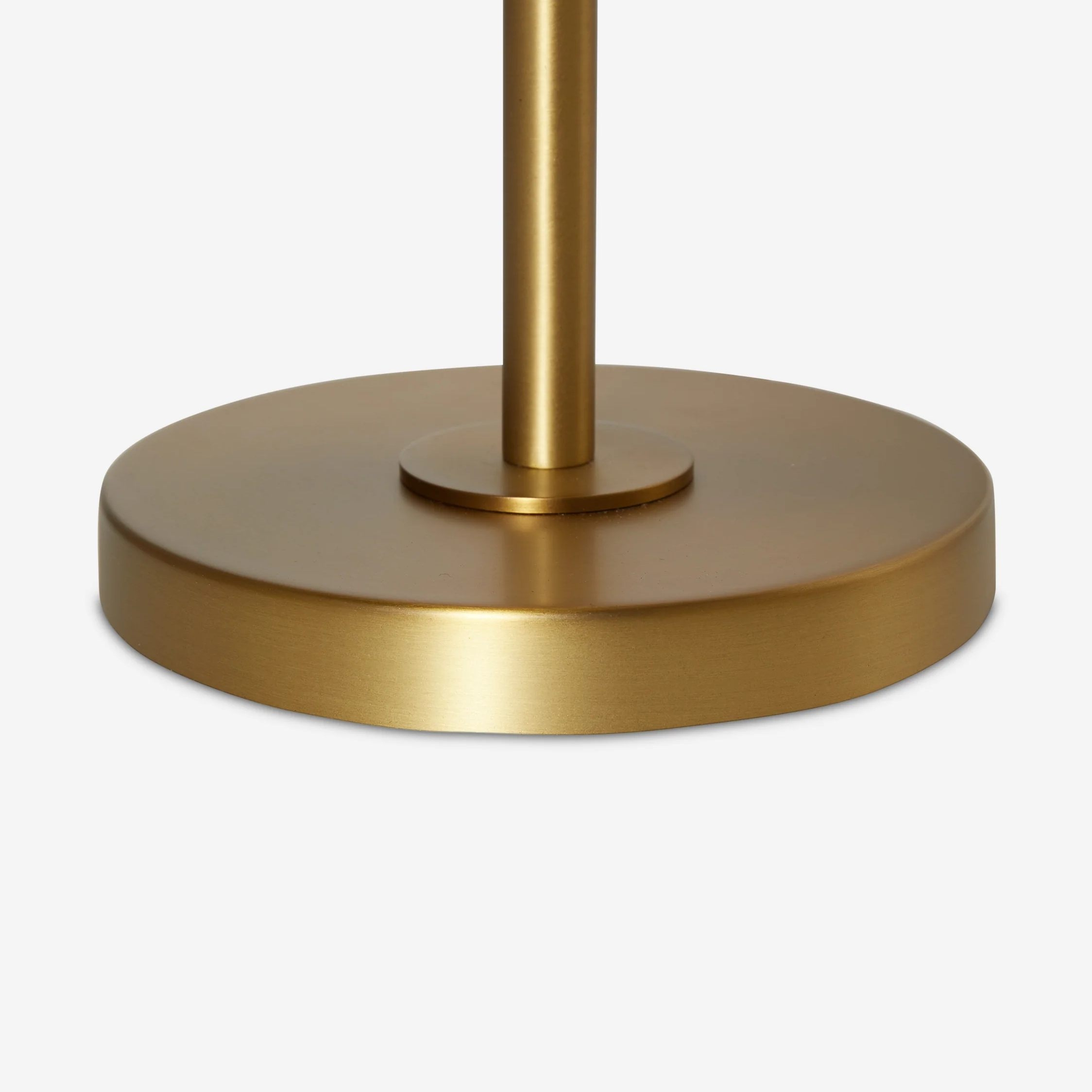 Ruffmeto Transitional Slim Table Lamp - Sculptural Shade Lighting for Living Room or Bedroom T672