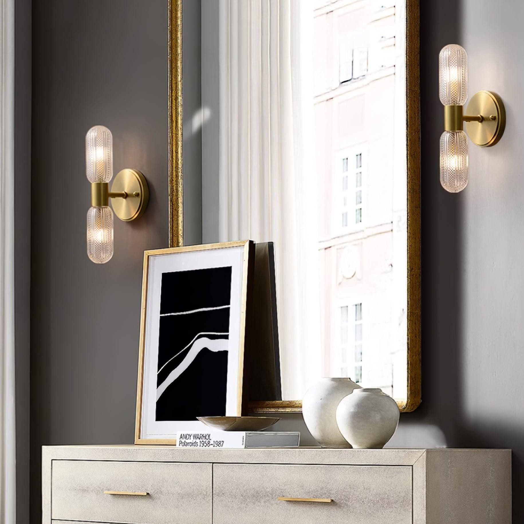 Light Luxury Glass Wall Lamp P043