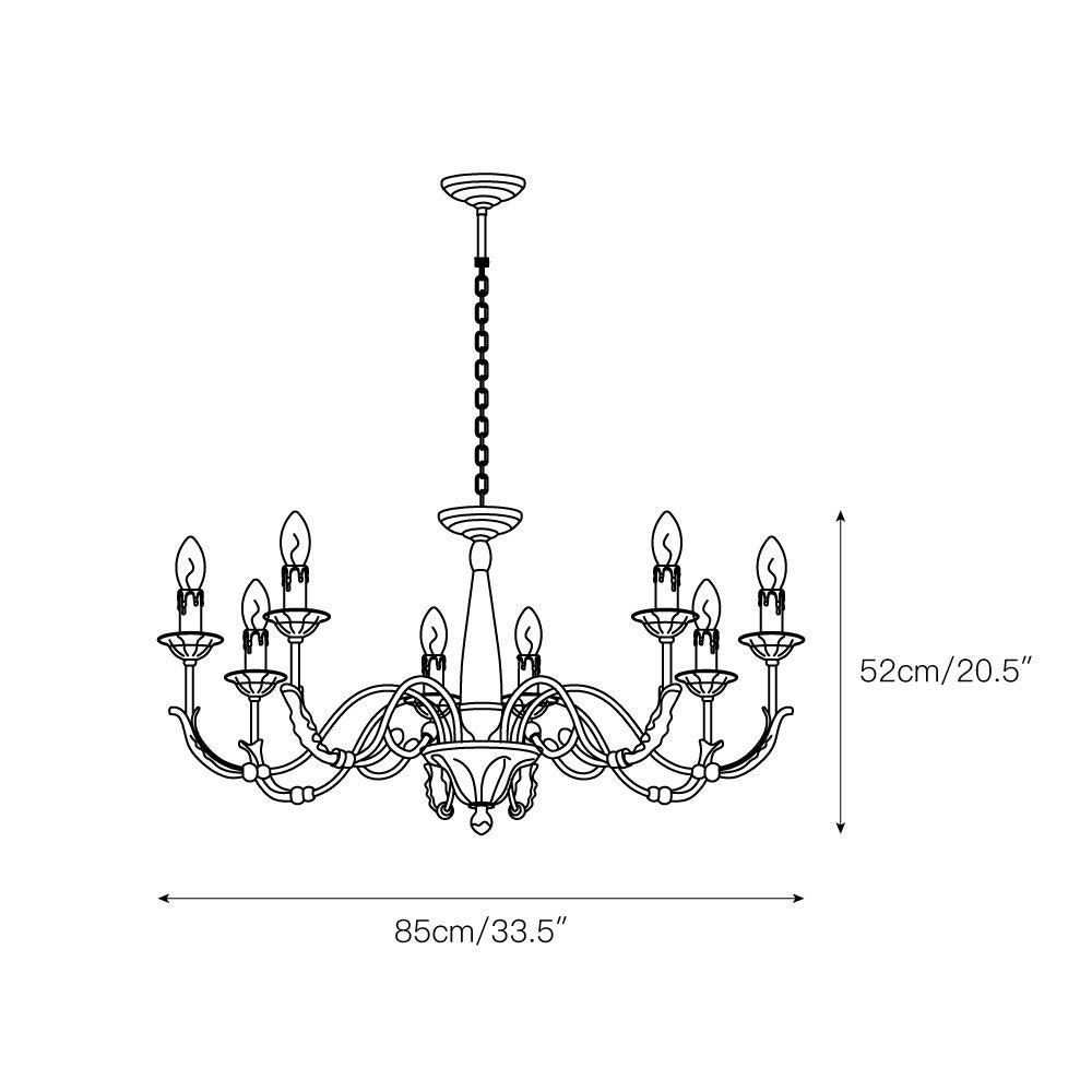 Polina Chandelier T1794