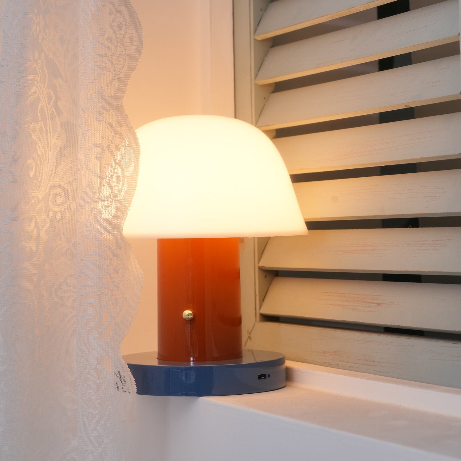 Minimalist Mushroom Cordless Table Lamp M528