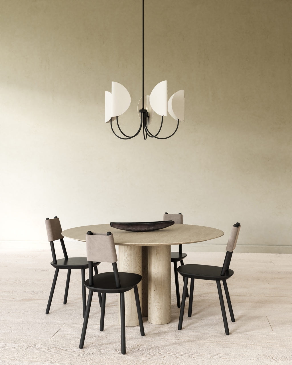 Leaf Brass Chandelier T1772