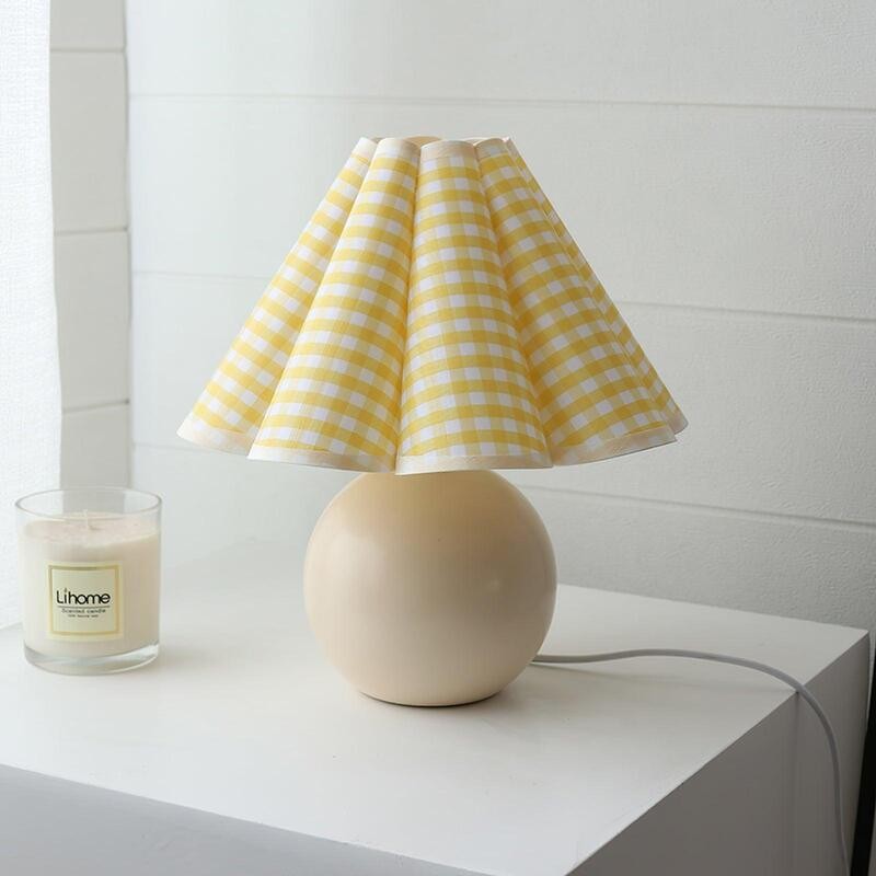 Scandinavian Vintage Table Lamp for Bedroom