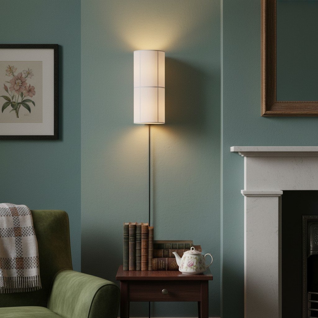 Cylume Fabric Wall Sconce – Vertical Design for Living Room T546