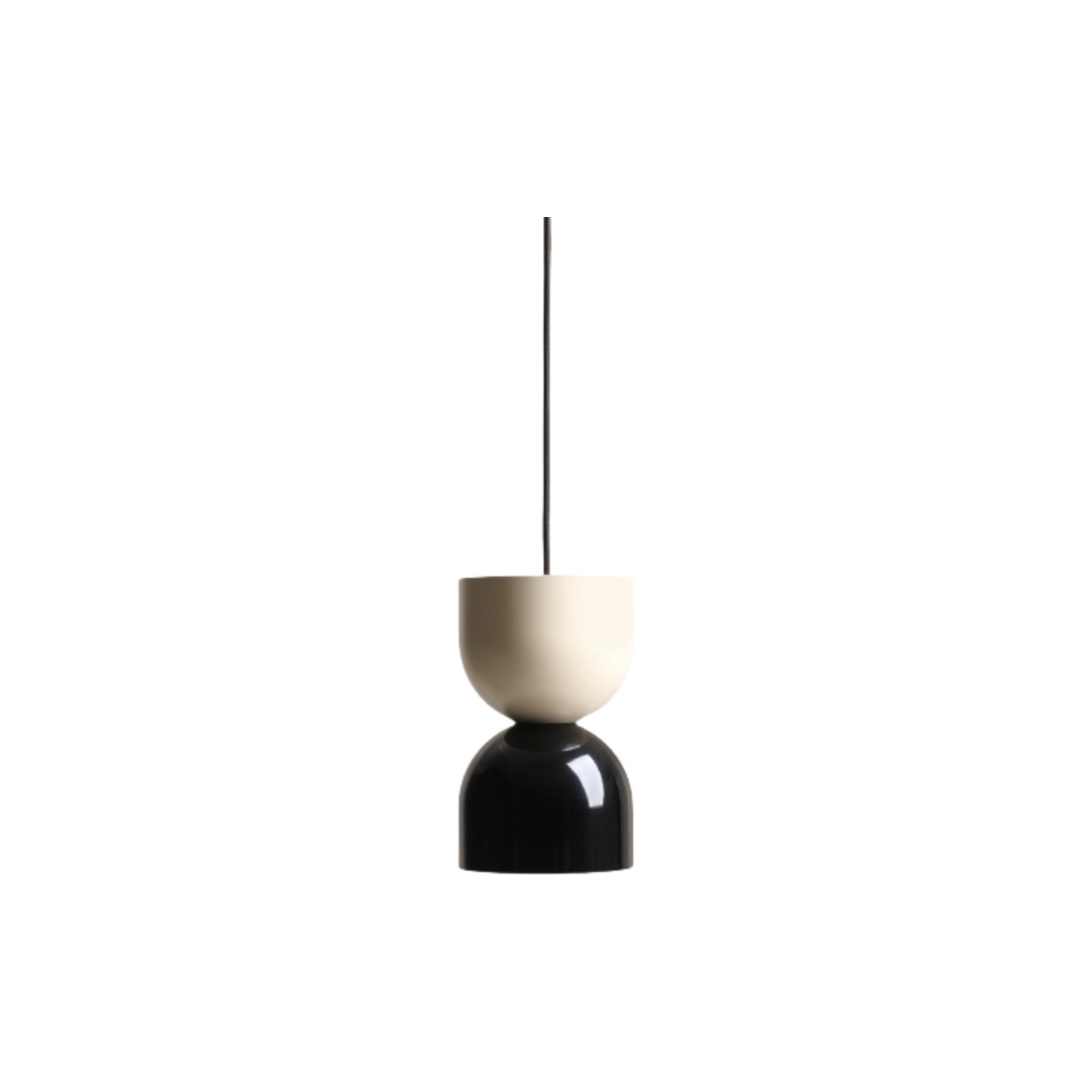 Pastel Dual‑Tone Pendant Light With Layered Metal Shade S228