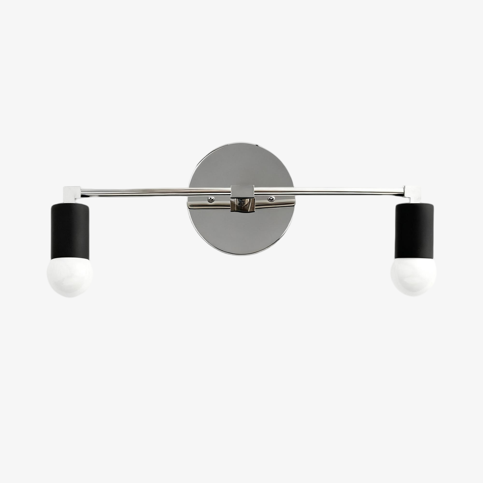 Mobilux Line industrial Bathroom Vanity Light - Minimalist Wall Sconce - Elegant Fixture T322
