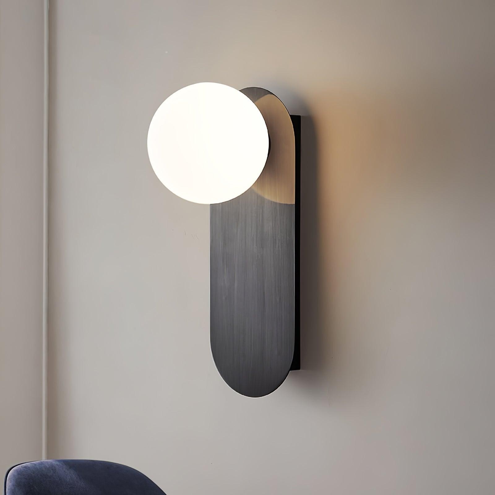 Modern Glass Base Sconce M280