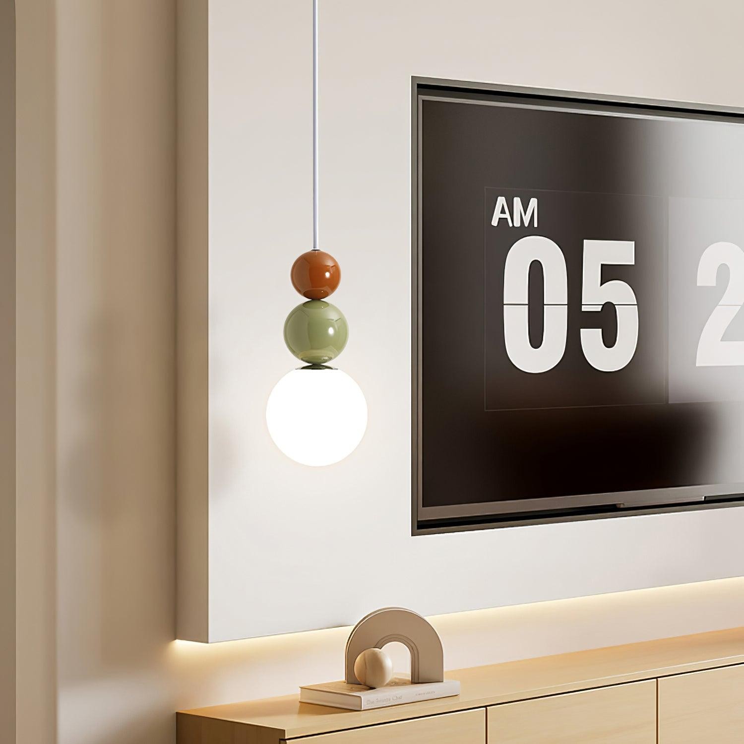 Nordic Cream Modern Simple Dot Pendant Lamp M285
