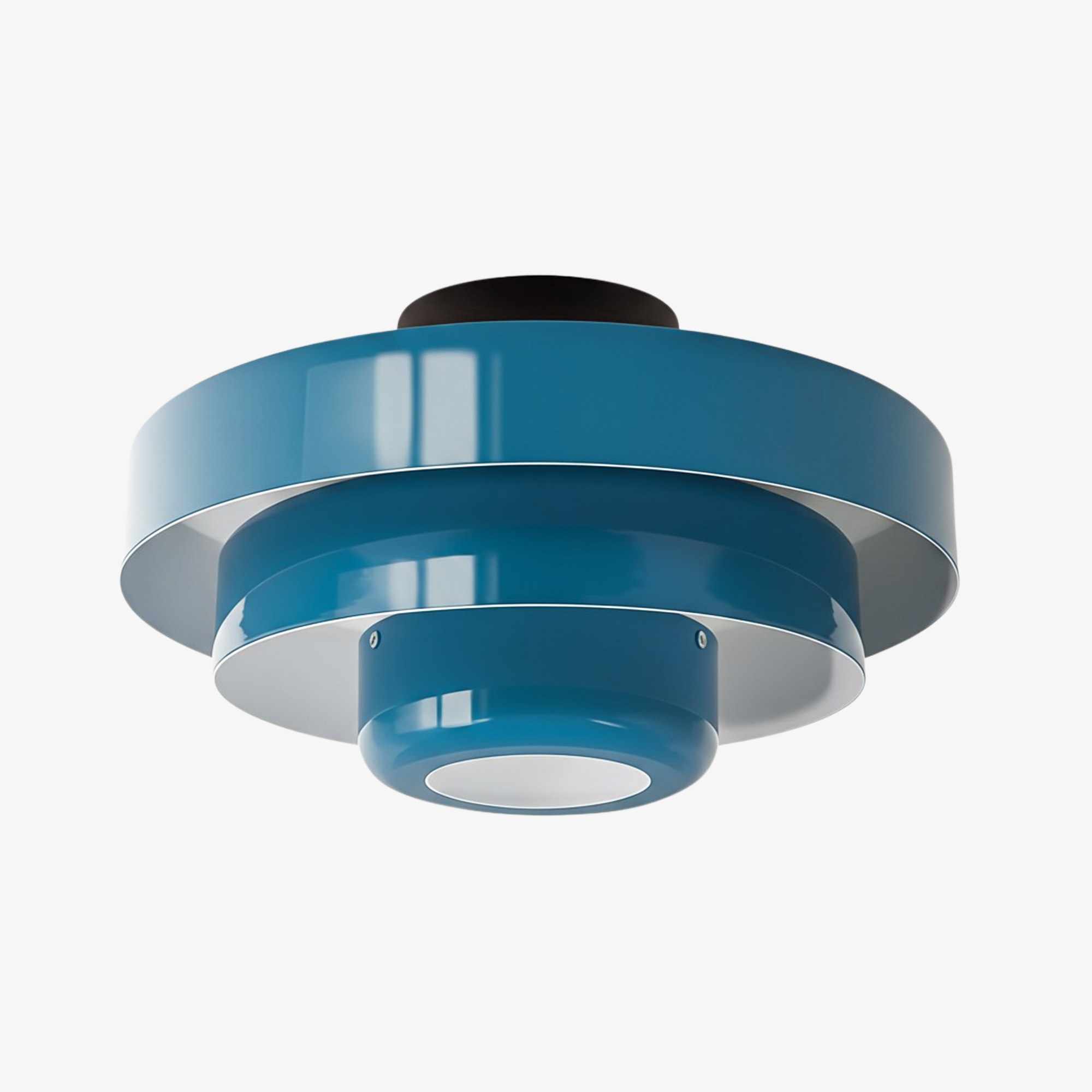 Veleora Triple Layer Disc Ceiling Light - Bauhaus Colorful Design S361