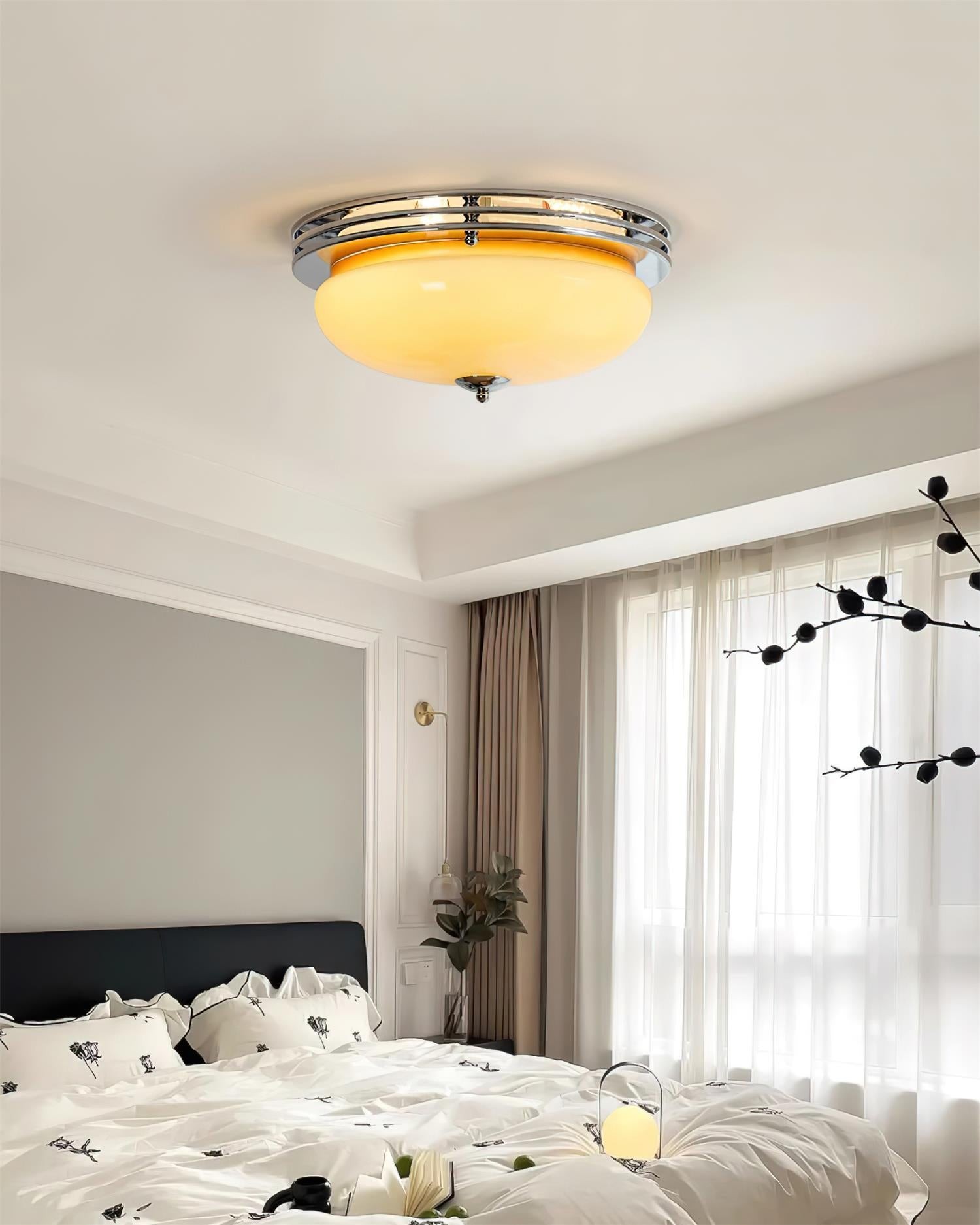 Bauhaus Egg Tart Ceiling Light P034