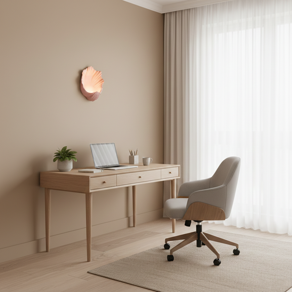 Selka Scallop Nordic Resin Wall Lamp T2192