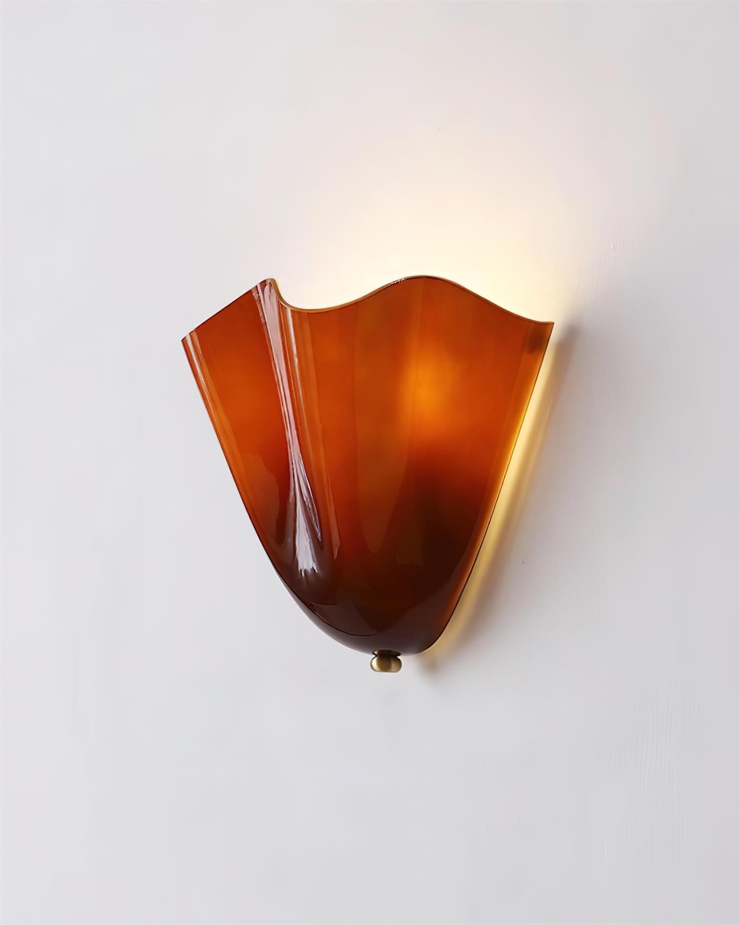 Bellina Modern Glass Wall Sconce - Ambient Lighting for Hallway P075