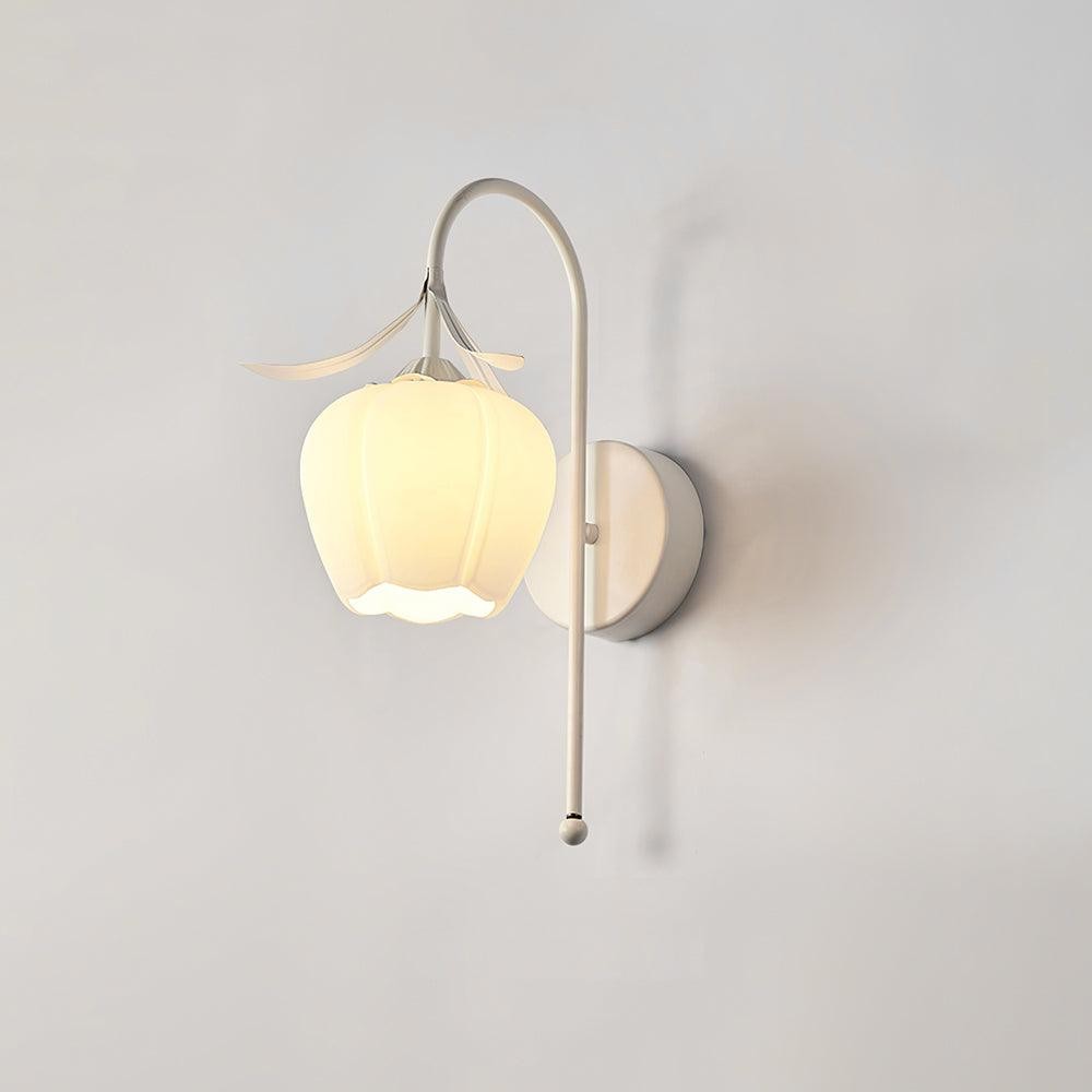 French Cream Style Flower Wall Lamp M47