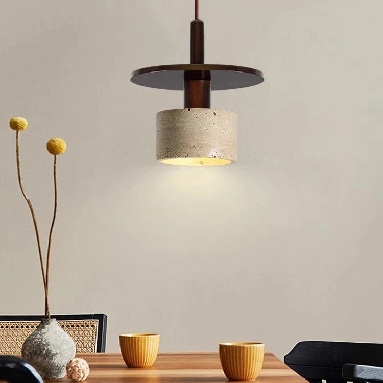 Travertine Vintage Retro Style Pendant Light T2148
