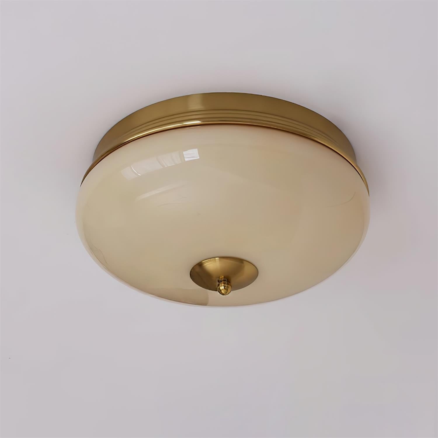 European Mid Century Cream Ceiling Light M140