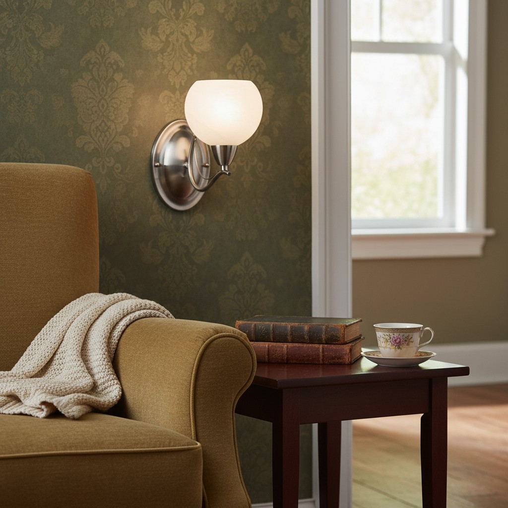 Armicora Modern Curved Wall Light - Elegant Decorative Fixture for Living Rooms & Bedrooms T977