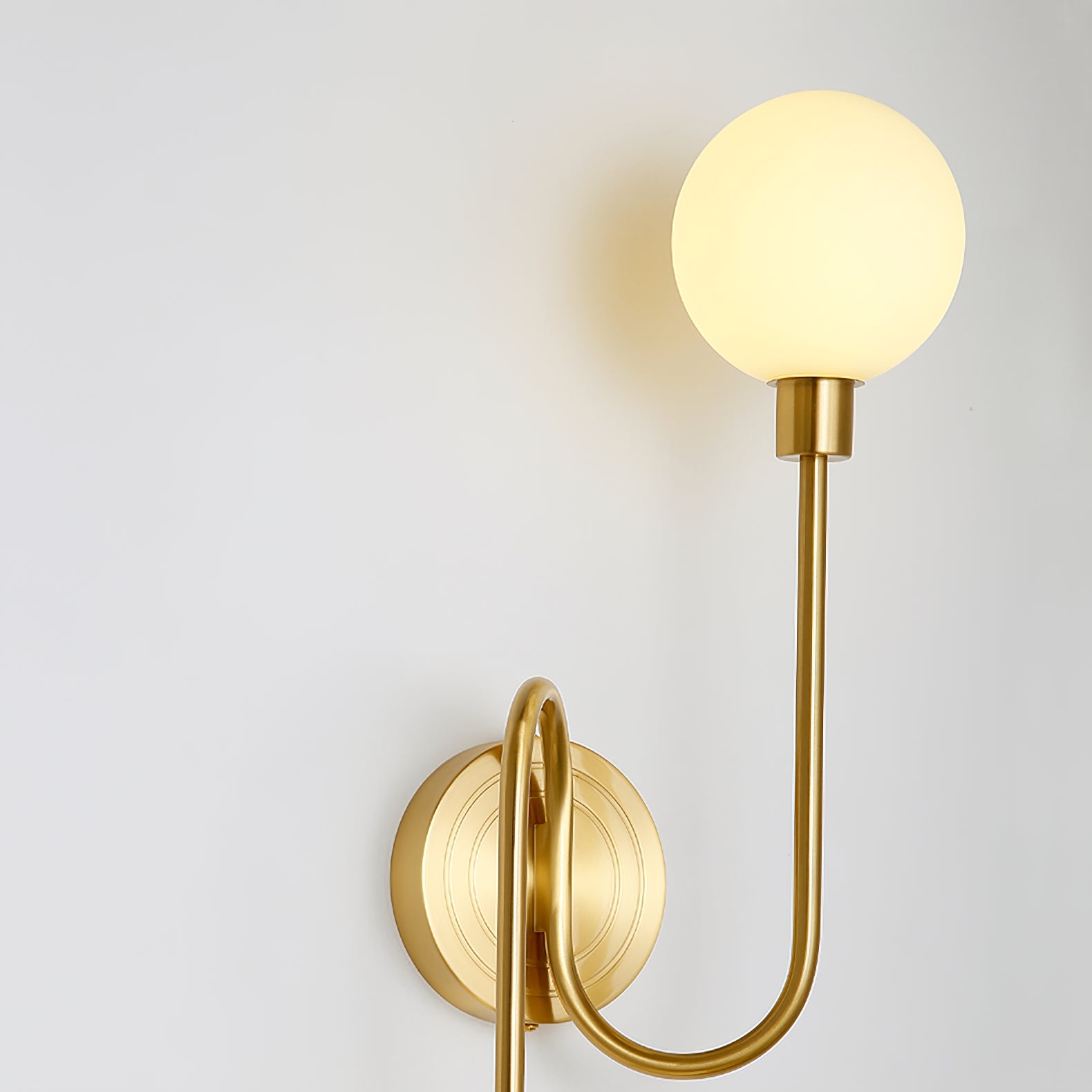 Holten Brass Armed Sconce T1633