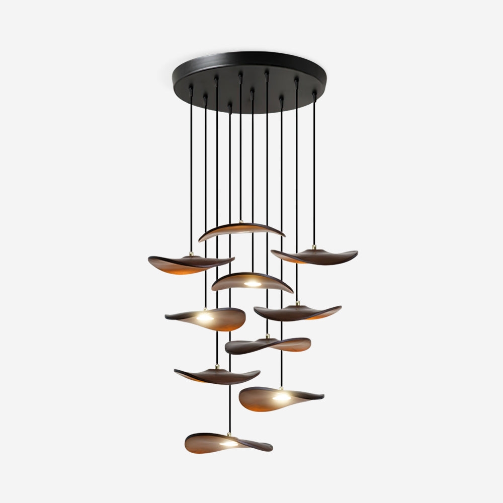 Twisora Wood Chandelier T1415