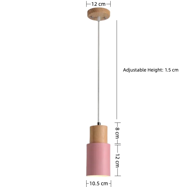 Nordic Macaron Bedside Pendant Light S217