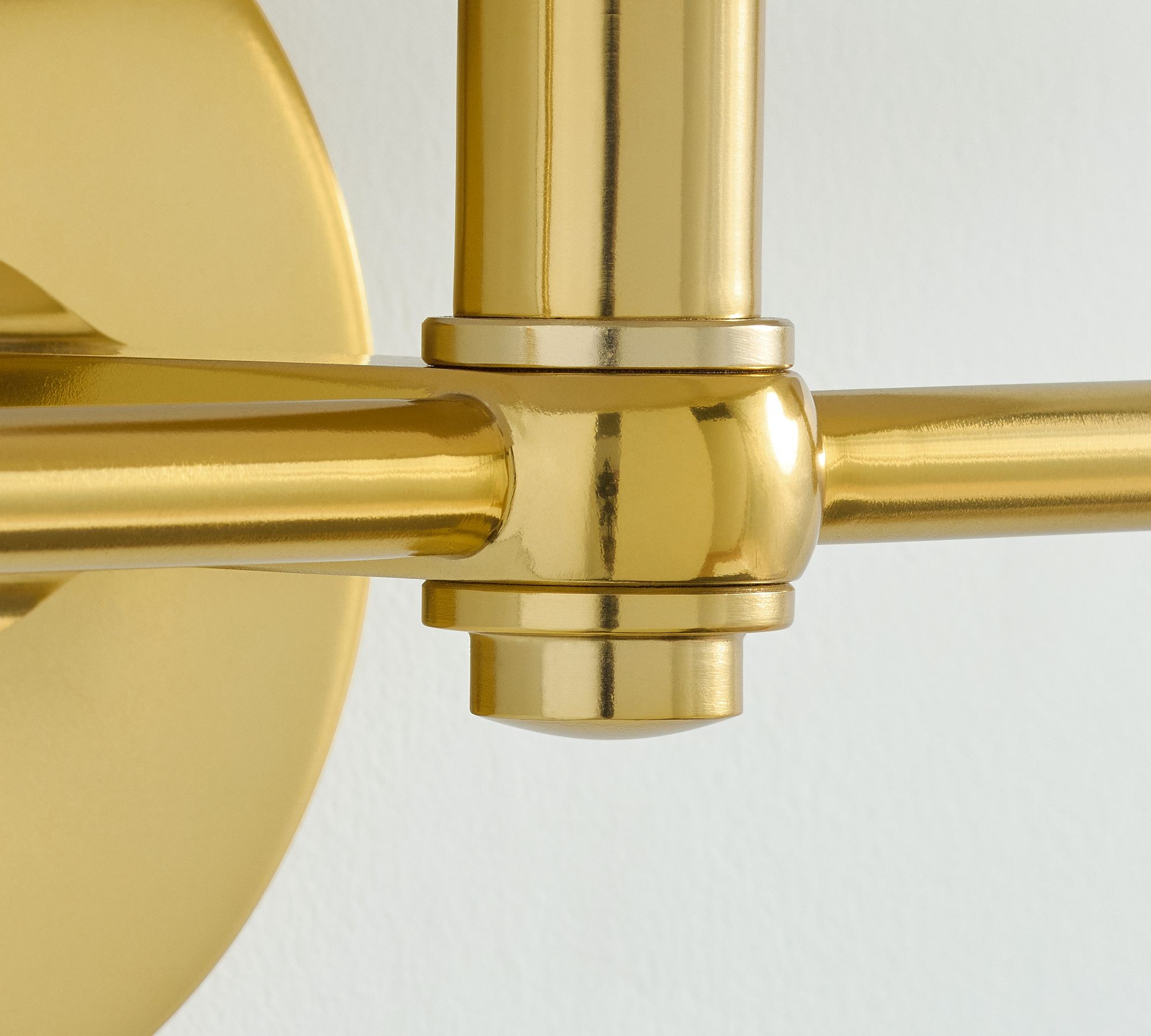 Modern Metal Wall Sconce – Adjustable Arms for Hallways T424
