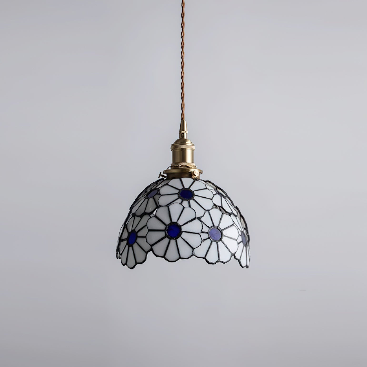 Suka Floral Plug In Pendant Lamp T1356