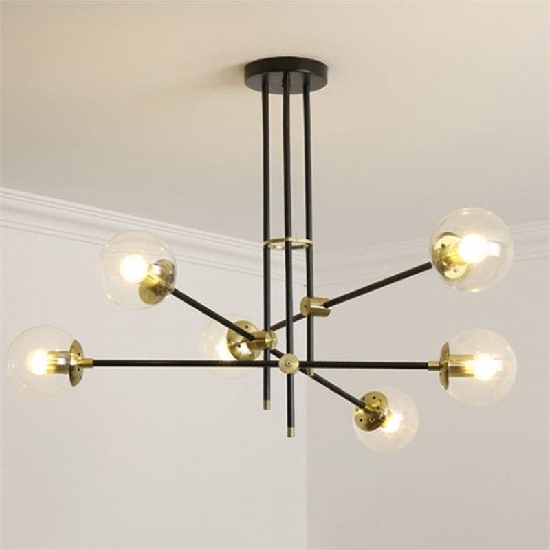 Geometric Magic Bean Chandelier