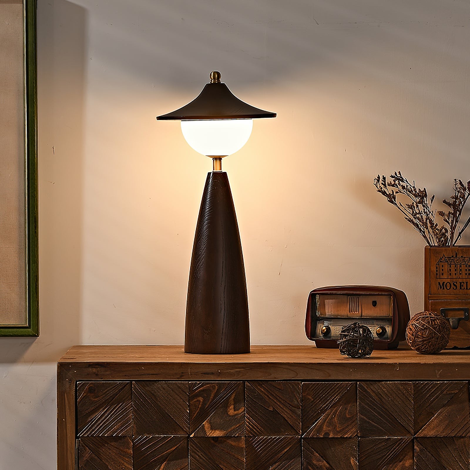 French Retro LED Bedside Table Lamp for Bedroom M225