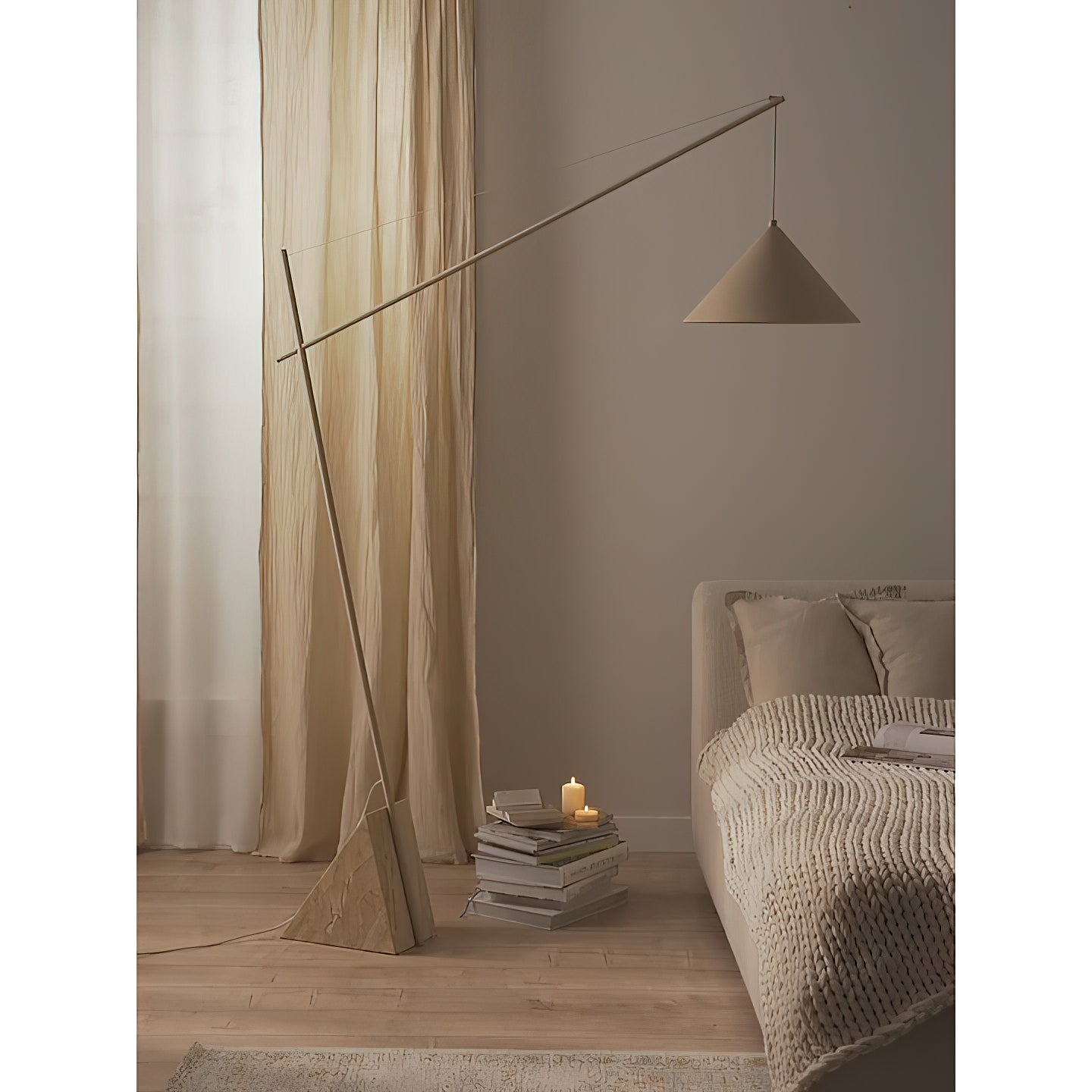 Grande Travertine Floor Lamp T1930
