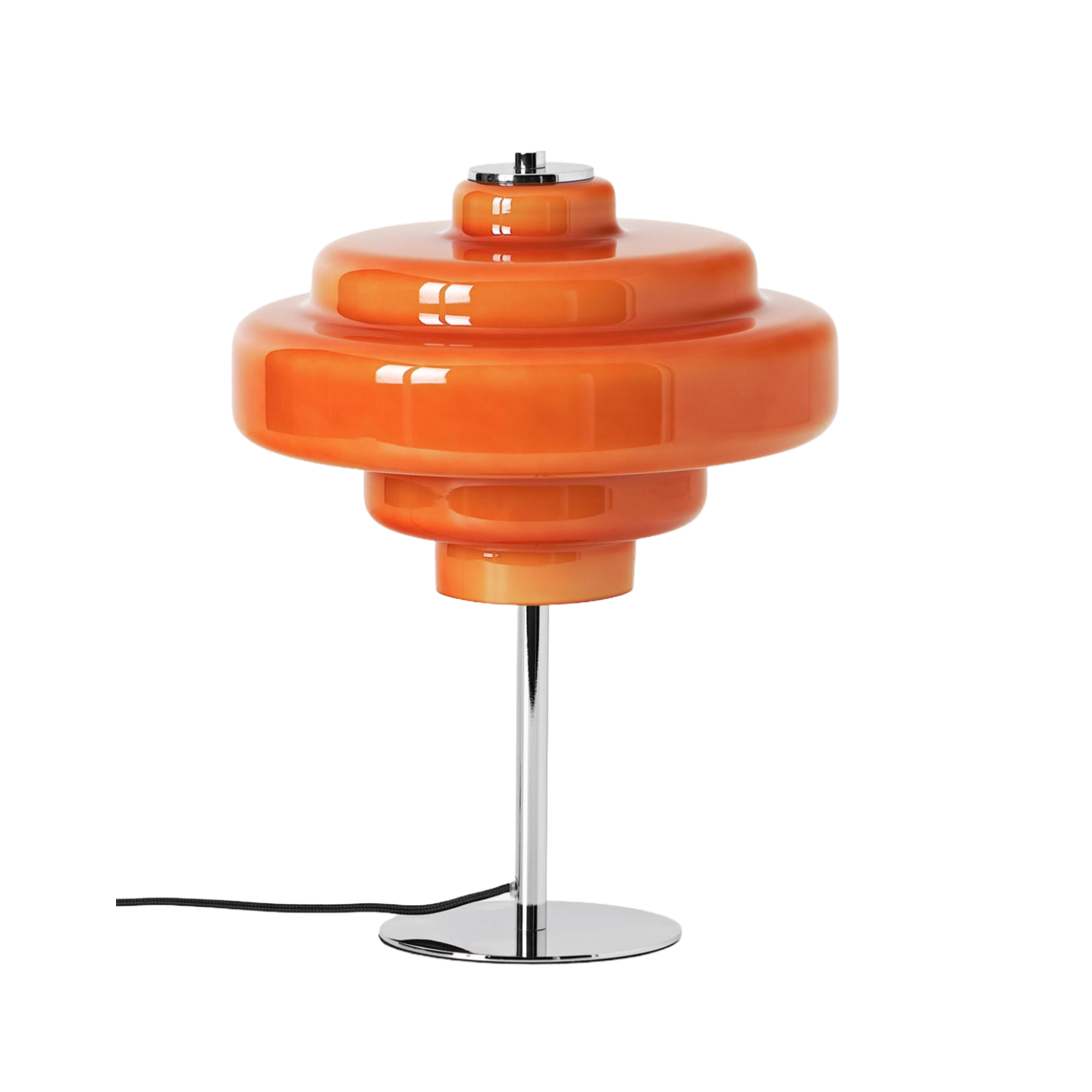 Koloro Multi-Layer Table Lamp - Vintage Glass and Metal for Living Room T276