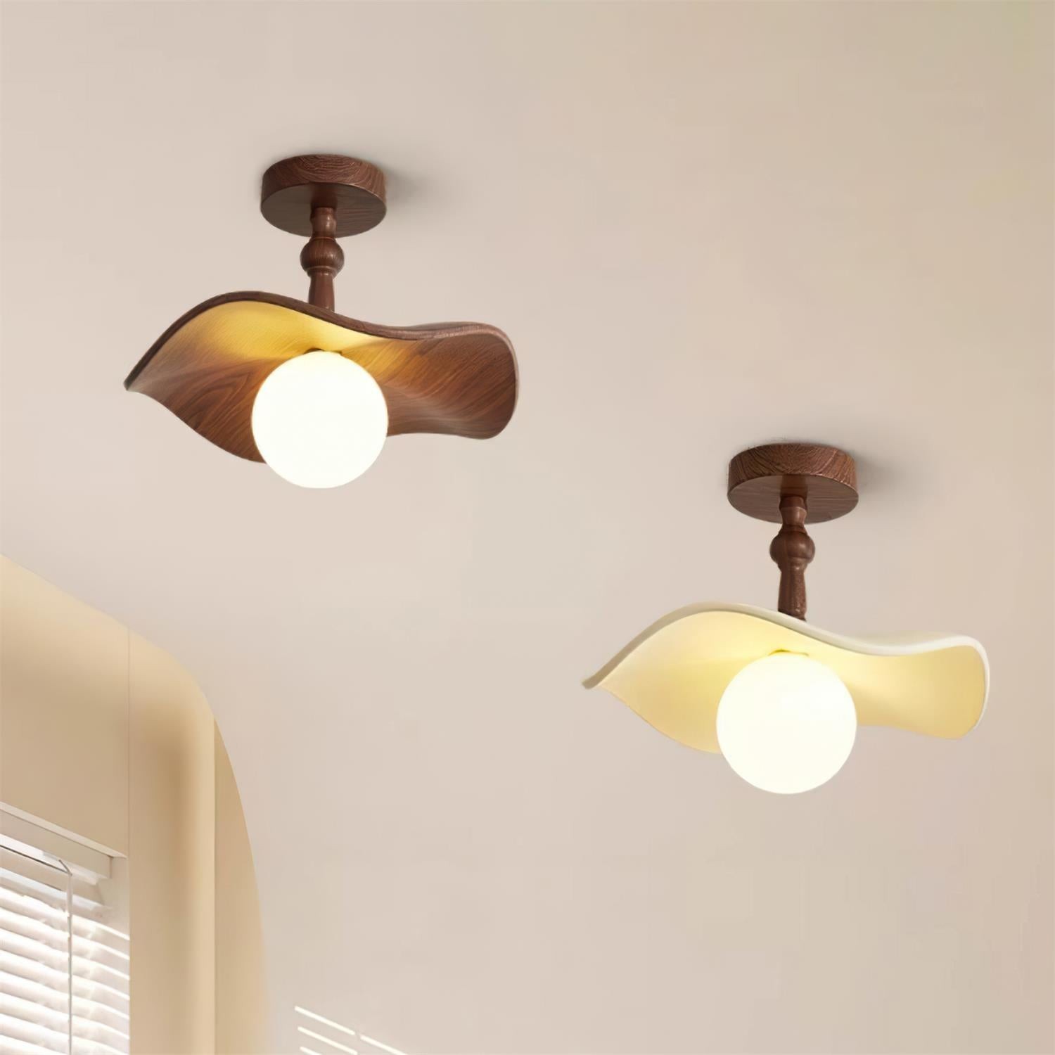 Nordic Wood Grain Ceiling Light P070