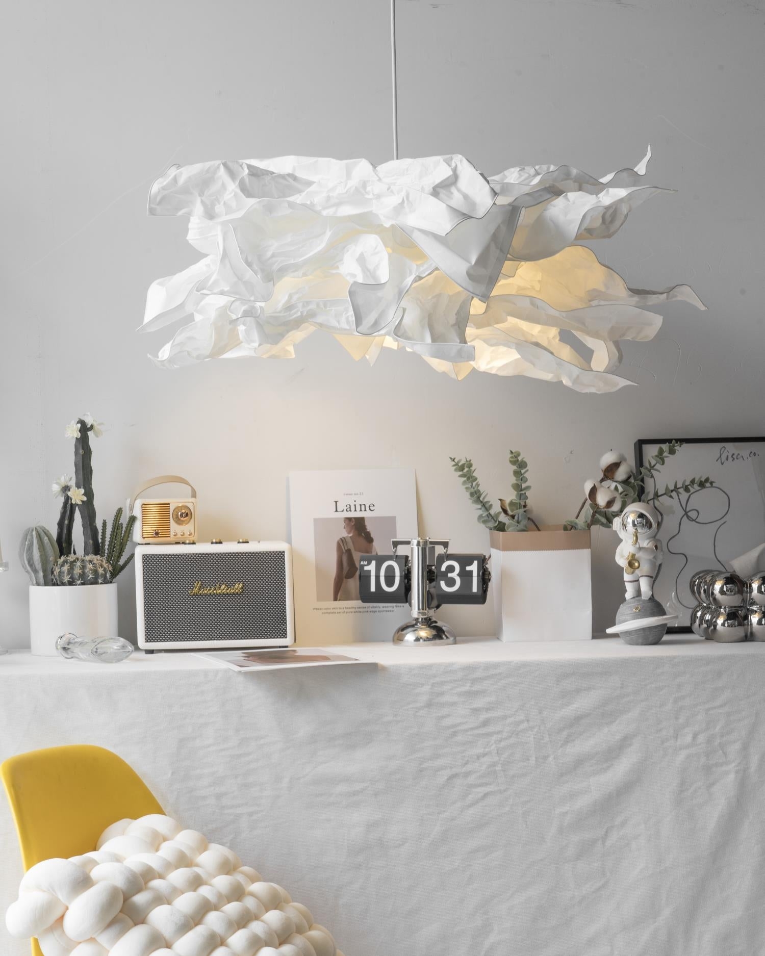 Paper Plug In Pendant Lamp T1311