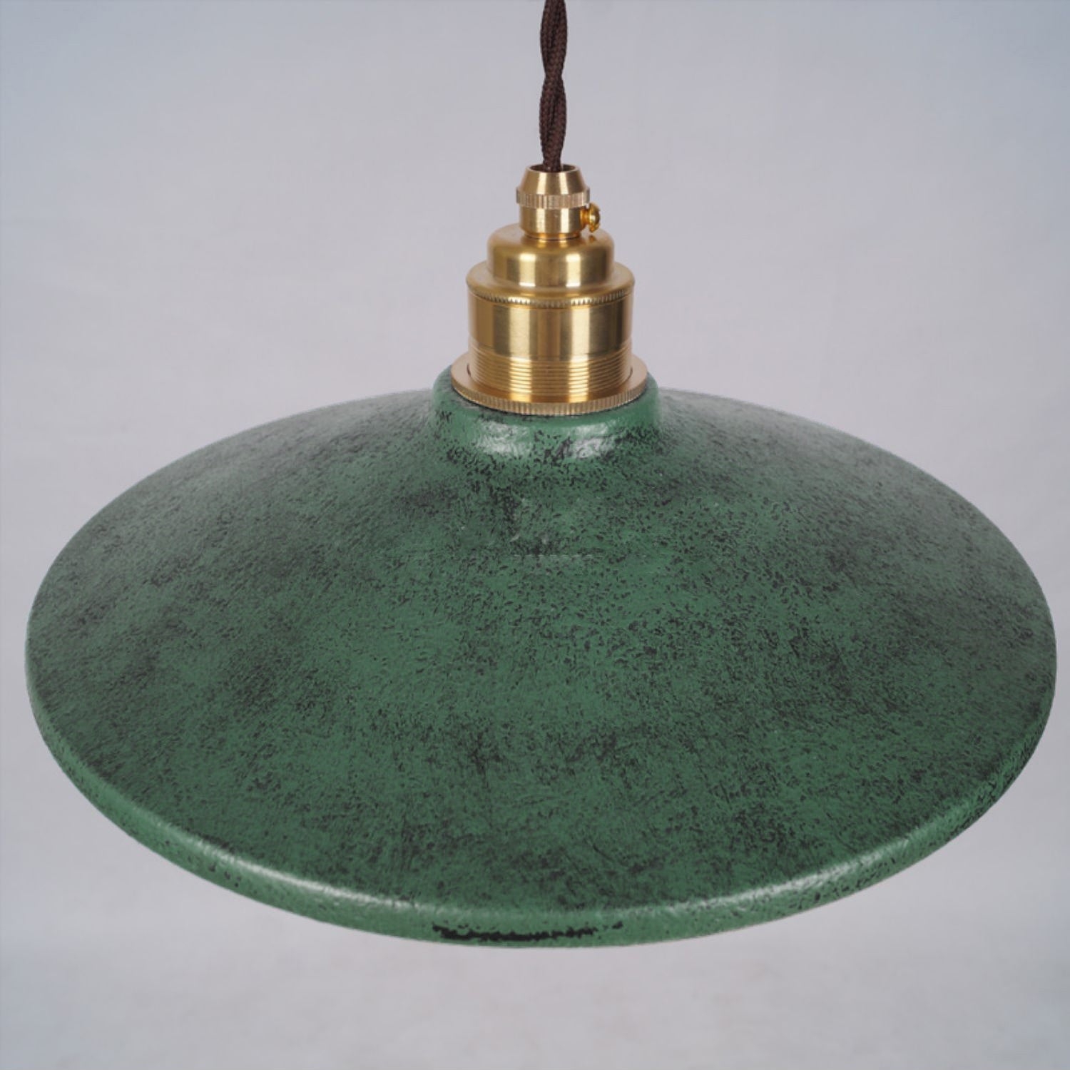 Rustic Saucer Shade Pendant Light T1700